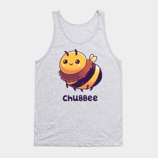 Chubbee // Chubby Bee, Kawaii, Animals Tank Top
